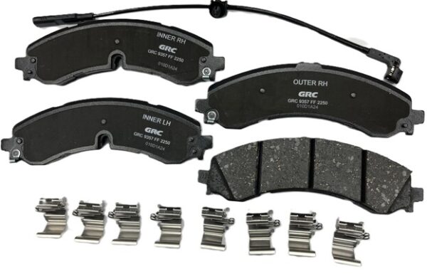 Balatas Delanteras CHEVROLET SILVERADO 2500 HD 20-, SILVERADO 3500 HD 20-, GMC SIERRA 2500 HD 20-