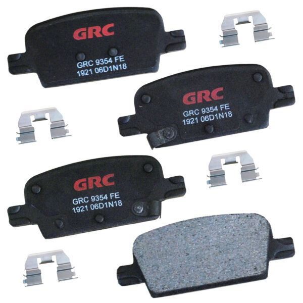 Balatas Traseras GM MALIBU (w/ mechanical parking brake) 16-